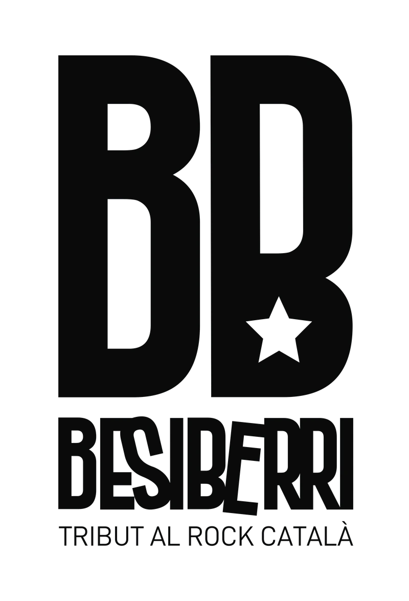 Logotip de Besiberri, tribut al rock català